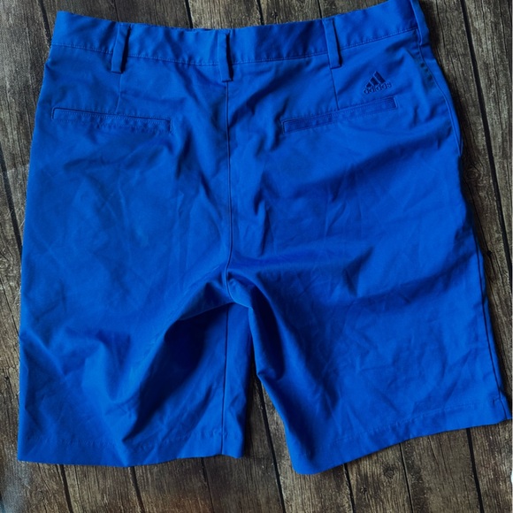 ⛳️ Adidas Golf Men’s Performance Shorts - Royal Blue - Climalite - Size 34 - Picture 4 of 4